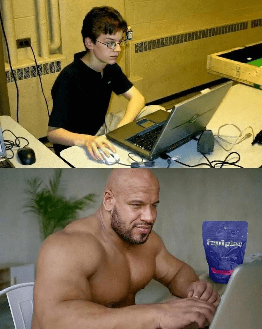 Foulplay brand meme ad example