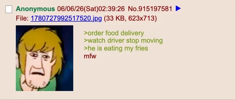 Example 4 4chan Green Text Generator post