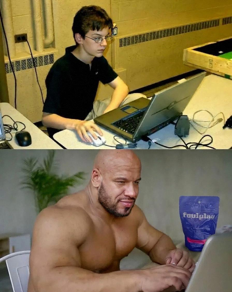 Foulplay brand meme ad example
