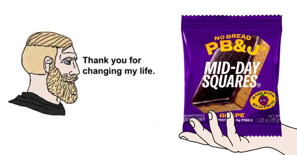 Mid-Day Squares thank you brand meme ad example