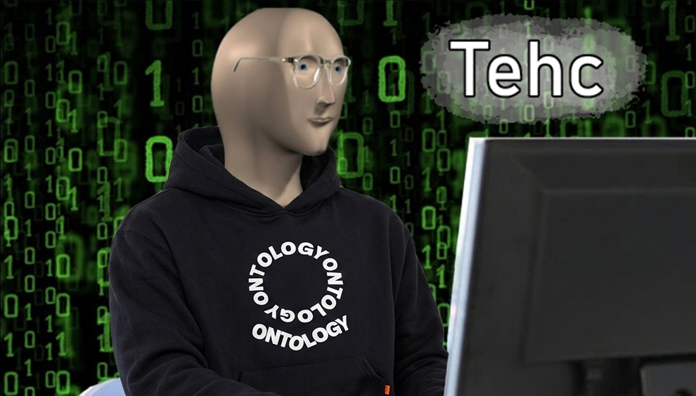 Ontology hoodie tehc meme man brand meme ad example