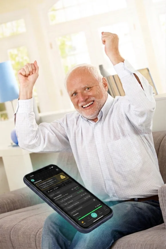 Phone app recommendation meme from a recurring app mission