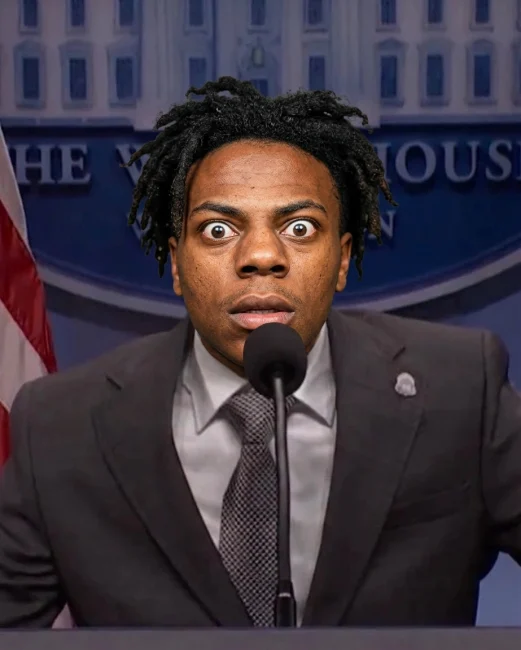 White House face swap meme from a recurring creator mission