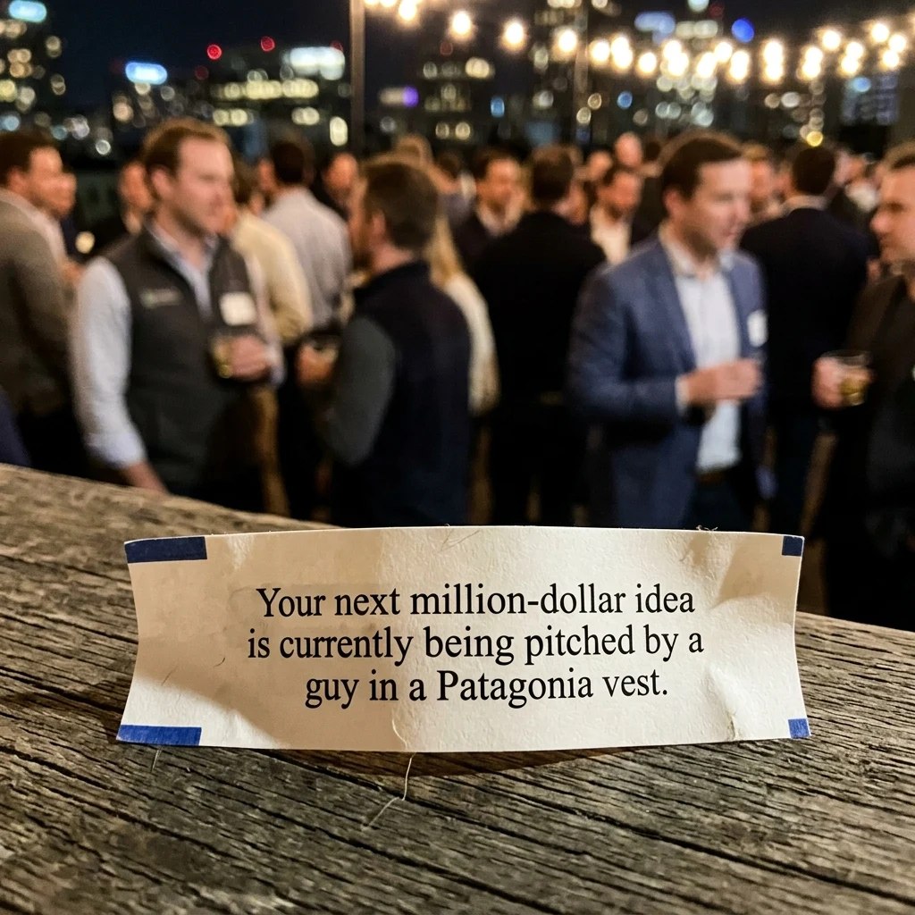 Fortune cookie paper example with a venture capital fortune